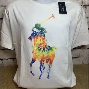 Polo Ralph Lauren men’s tie dye big pony TShirt